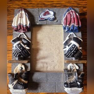 Colorado Avalanche Themed Picture Frame